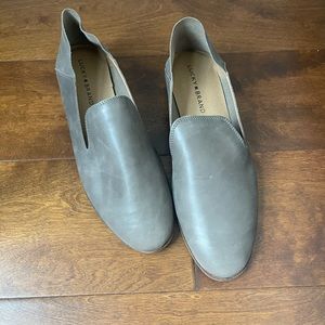 NWOT - Lucky Brand Women's Cahill Loafer 10W Dark Driftwood Leather